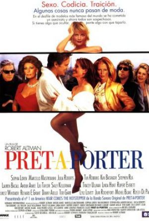 Pret-a-porter - Den nakna sanningen poster