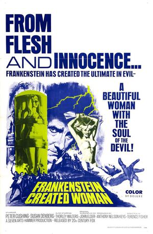 Frankensteins djävulska dotter poster
