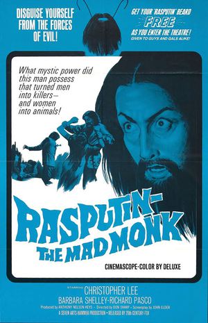 Rasputin: The Mad Monk poster