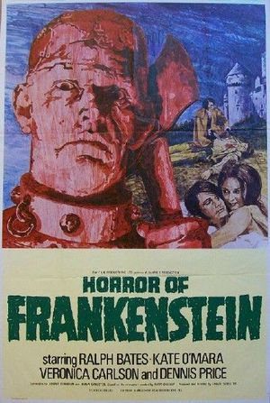 Frankensteins skräck poster
