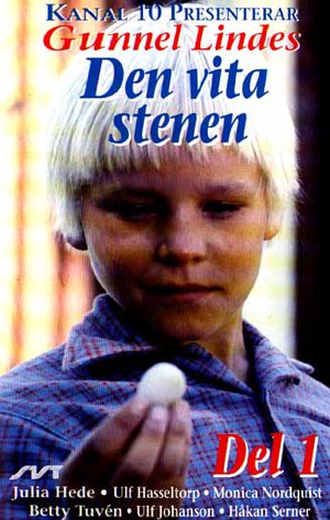 Den vita stenen poster