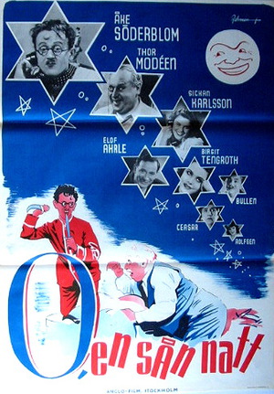 O, en så'n natt! poster