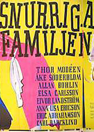 Snurriga familjen poster