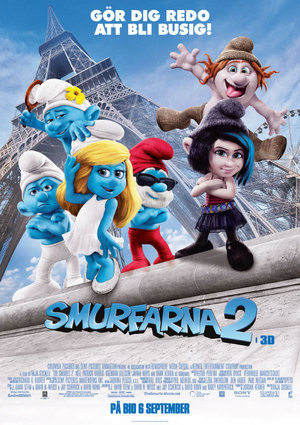 Smurfarna 2 poster