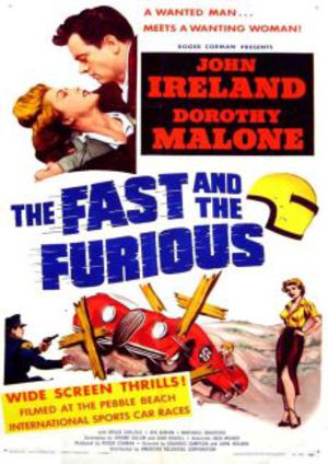 The Fast and the Furious poster