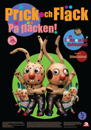Prick och Fläck på fläcken poster