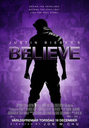 Justin Bieber's Believe poster