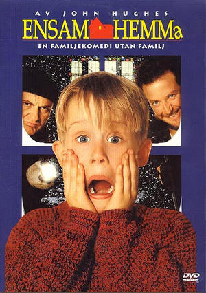Ensam hemma poster