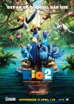 Rio 2 - Prövar vingarna i Amazonas poster