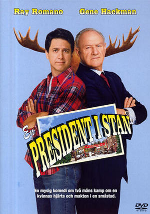 En president i stan poster